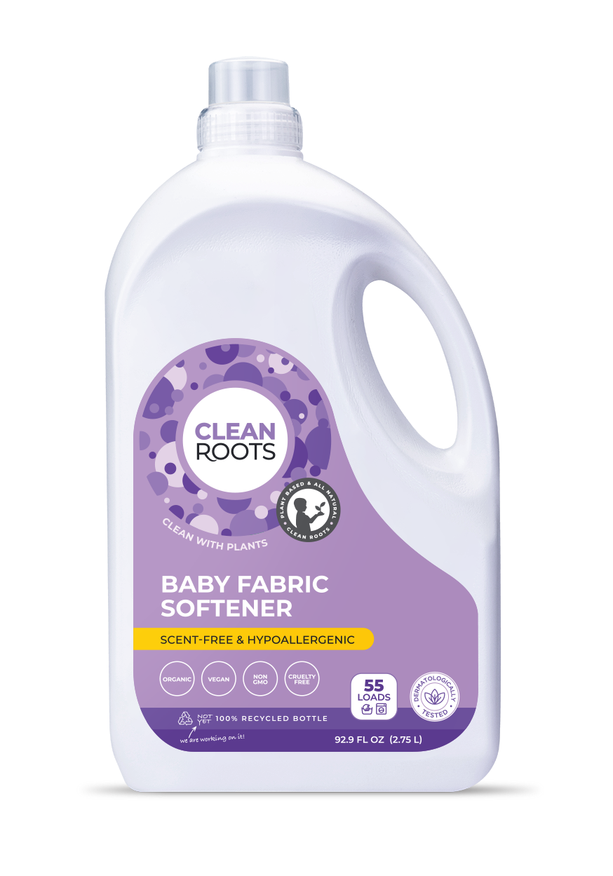 Clean Roots Baby Fabric Softener | Scent-Free & Hypoallergenic