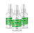 Lime Set 2 | Koku Pack of 3 Lime Hand & Body Spray 3x3 fl oz | 3x MINI LIME PACK
